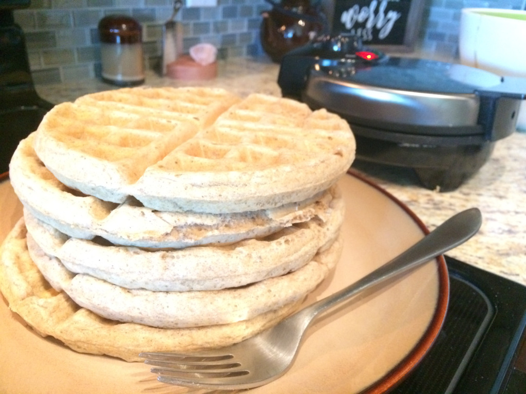 Bacon Tomato Stuffed Waffles (Gluten-Free, Dairy-Free) - MamaShire